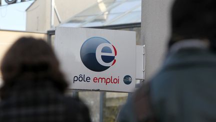 Agence de Pôle emploi (illustration). (KENZO TRIBOUILLARD / AFP)