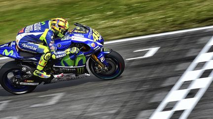 Le pilote italien Valentino Rossi