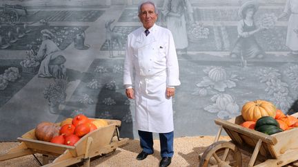 Michel Guérard dans son restaurant "Les prés d'Eugénie, dans les Landes (septembre 2013)
 (NICOLAS TUCAT / AFP)