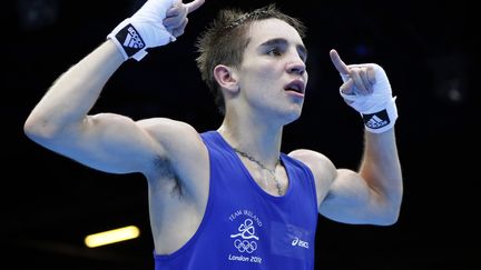 Michael Conlan a contribué à alimenter les controverses sur les décisions des juges à Rio (JACK GUEZ / AFP)