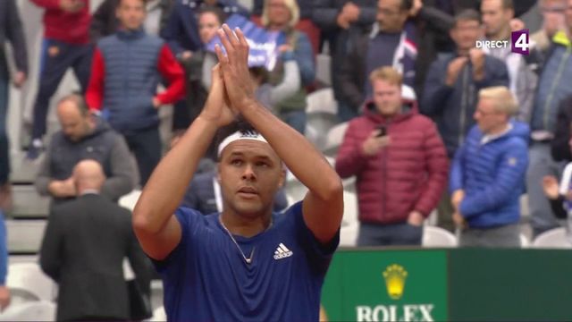 Victoire de Tsonga contre le serbe Laslo Djere