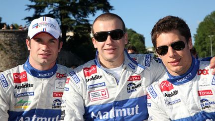 Le trio d'Oreca-Matmut Duval - Lapierre - Panis