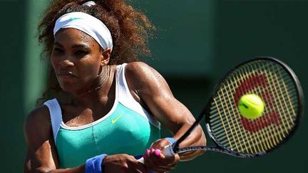 L'Américaine Serena Williams n'a pas connu de problème lors du 1er tour de Miami