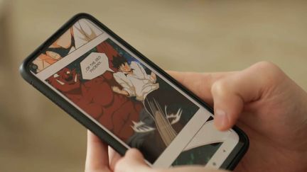 Un webtoon, c’est une BD numérique, qui est exclusivement faite pour le portable. (FRANCETV INFO)