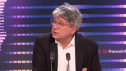 Eric Coquerel, député LFI et président de la commission des finances de l'Assemblée nationale, était l'invité de franceinfo le 29 juillet 2022. (FRANCEINFO / RADIO FRANCE)