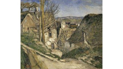 Déjà, dans ce tableau peint à Auvers-sur-Oise en 1873, il n&#039;ya aucun personnage ni aucune anecdote. Aux premières années de l&#039;impressionnisme, c&#039;est l&#039;une des rares toiles de Cézanne qu&#039;on verra à Paris au début de sa carrière.
 (service presse Rmn-Grand Palais / Hervé Lewandowski)