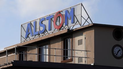 L'usine Alstom de&nbsp;Reichshoffen (Bas-Rhin). (PATRICK HERTZOG / AFP)