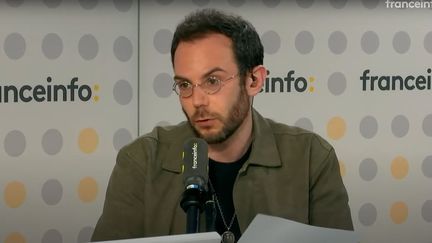 Clément Viktorovitch, sur franceinfo, le 23 juin 2022. (FRANCEINFO / RADIO FRANCE)