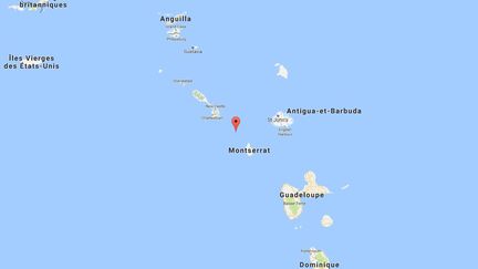 L'île de Redonda est située à une cinquantaine de kilomètres de l'île principale d'Antigua-et-Barbuda.&nbsp; (GOOGLE MAPS)