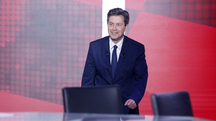 L'ancien député LR du Rhône et ancien magistrat Georges Fenech, le 18 mai 2017 sur le plateau de "L'émission politique" sur France 2. (GEOFFROY VAN DER HASSELT / AFP)