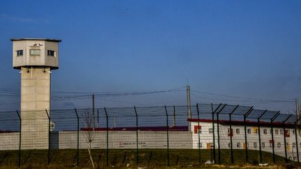 La prison de Vendin-le-Vieil, dans le Pas-de-Calais. (PHILIPPE HUGUEN / AFP)