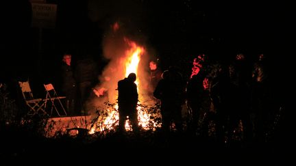 Nuit de violence à moirans (Isère), le 20 octobre 2015. (XAVIER VILA/SIPA)