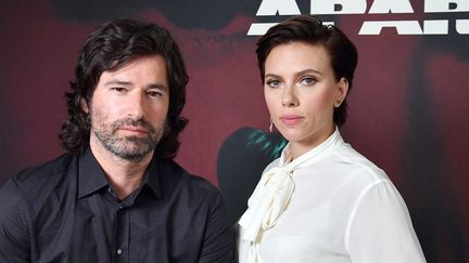 Scarlett Johansson et Pete Yorn posent pour la sortie de leur nouvel album, "Apart" (29 mai 2018)
 (Angela Weiss / AFP)