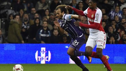 Martin Braithwaite et le TFC avaient battu Monaco lors de leur dernier match au Stadium (PASCAL PAVANI / AFP)