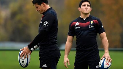 François Trinh Duc et Anthony Belleau, à l'entraînement.