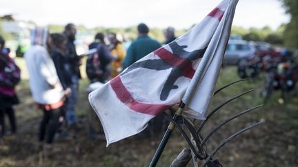 La ZAD à Notre-Dame-des-Landes (Loire-Atlantique), le 21 octobre 2017. (MAXPPP)