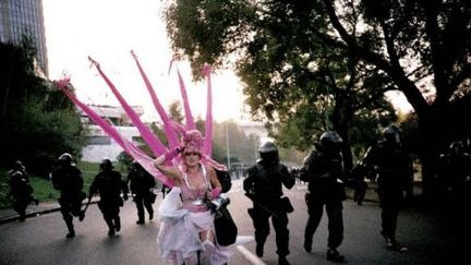 Manifestation antimondialiste : Photo de Matt Jacob 
 (Matt Jacob - Collectif Tendance Floue )