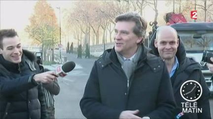 Arnaud Montebourg, candidat à la primaire de la gauche. (FRANCE 2)