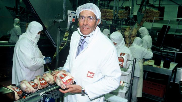 G&eacute;rard Bourgoin dans une usine Duc, en 1999. (SUREAU/TF1/SIPA)