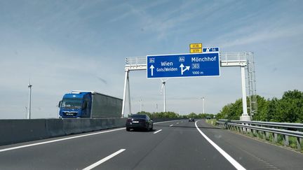 Sur la route de Vienne (Autriche). (ERIC AUDRA / RADIO FRANCE)