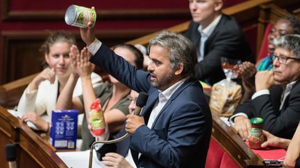 Alexis Corbière, député France Insoumise, le 26 juillet 2017 à l'Assemblée nationale. (AURELIEN MORISSARD / MAXPPP)