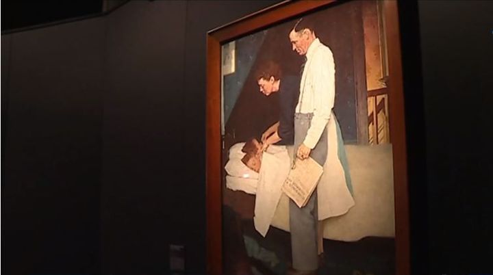 Les tableaux de Norman Rockwell investissent le Mémorial de Caen (FRANCE 3)