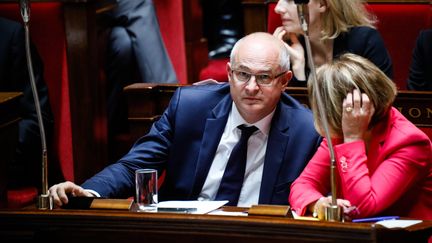 Laurent Pietraszewski, à l'Assemblée nationale, le 1er août 2017. (THOMAS PADILLA / MAXPPP)