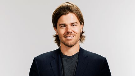 Dan Price, le PDG de la soci&eacute;t&eacute; am&eacute;ricaine Gravity Payments. (JOSE MANDOJANA / AFP)