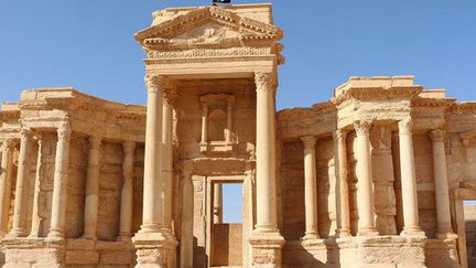 La cité antique de Palmyre, en Syrie
 (WELAYAT HOMS / AFP)