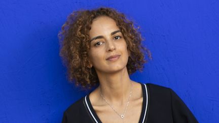 La romancière franco-marocaine Leïla Slimani en avril 2018.
 (Valérie Macon / AFP)