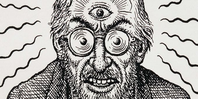 Autoportrait au 3e oeil, 2001-2005
 (Robert Crumb)