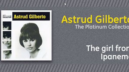 Astrud Gilberto : pochette de "The Girl From Ipanema"
 (DR)