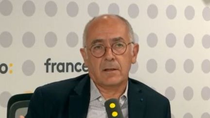 &nbsp;Manuel Tunon de Lara, président de France universités, anciennement la Conférence des présidents d'université, invité de franceinfo vendredi 16 septembre. (FRANCEINFO / RADIOFRANCE)