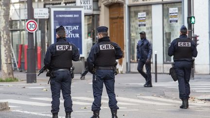 Des CRS à Paris. (Photo d'illustration) (NICOLAS KOVARIK / MAXPPP)