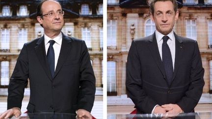 63 % des Français misent sur une victoire de François Hollande (ERIC FEFERBERG FRED DUFOUR / AFP)