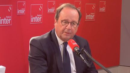 François Hollande était l'invité jeudi 28 novembre 2024 de France Inter. (FRANCE INTER / RADIO FRANCE)