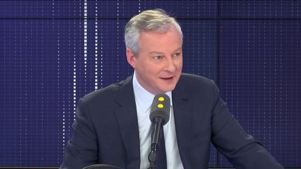 Bruno Le Maire, ministre de l'Économie et des Finances, invité de franceinfo&nbsp; lundi 27 janvier 2020. (FRANCEINFO / RADIO FRANCE)