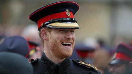 Le prince Harry, le 9 novembre 2017, à Londres. (DANIEL LEAL-OLIVAS / AFP)