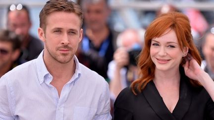 Ryan Gosling et Christina Hendricks sont à Cannes pour "Lost River"
 (Mustafa Yalcin / Anadolu Agency)