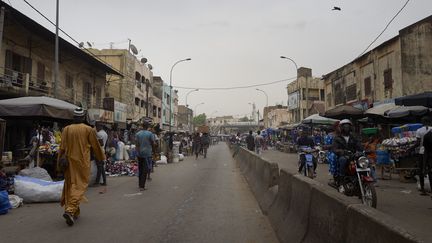 Le marché central de Bamako (Mali). Photo d'illustration. (MICHELE CATTANI / AFP)