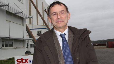 &nbsp; (Laurent Castaing, directeur général de STX France © MaxPPP)