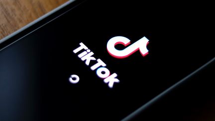 L'application TikTok, installée sur un smartphone. (RITCHIE B. TONGO / EPA)