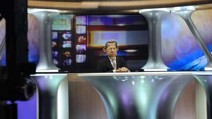 Le plateau des Guignols de l'info, en 2009
 (STEPHANE DE SAKUTIN / AFP)