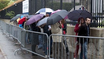 File d'attente devant le ministère des Affaires Etrangères
 (MEUNIER AURELIEN/SIPA)