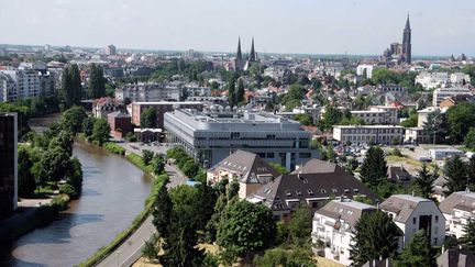  (Les sept hommes ont grandi ensemble dans le quartier de la Meinau à Strasbourg © MaxPPP)