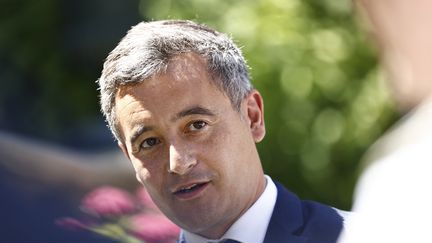 Le ministre de l'Intérieur Gérald Darmanin, le 4 juillet 2022, à Paris. (SAMEER AL-DOUMY / AFP)