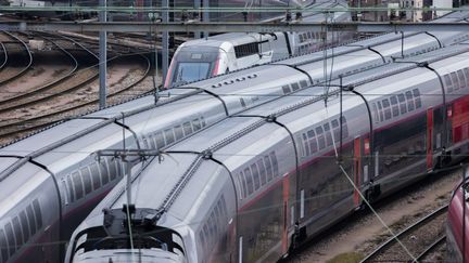 Trains à la Gare de Lyon (VINCENT ISORE / MAXPPP)