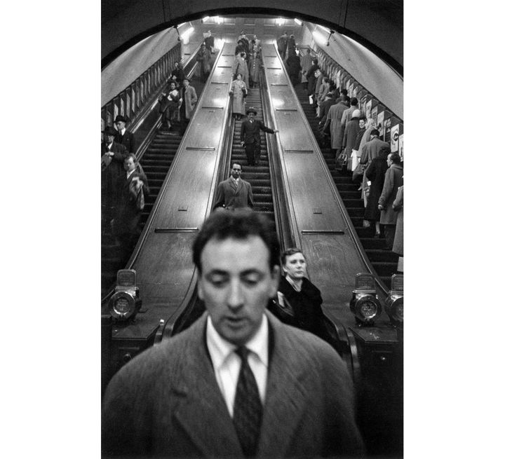 Sergio Larrain, Station de métro Baker Street, Londres, 1959 (© Sergio Larrain / Magnum Photos)