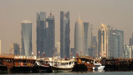 La ville de Doha au Qatar, ici le 4 octobre 2012, accueille les négociations. (PATRICK BAZ / AFP)