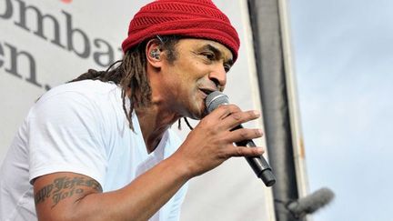 Yannick Noah en concert à la Fête de l&#039;Humanité le 19 septembre 2011
 (SADAKA EDMOND/SIPA)